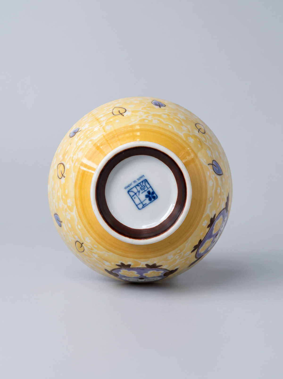 Bowl "Owl Garden" — Japanese Ceramic by Kutanido Co. Ltd.