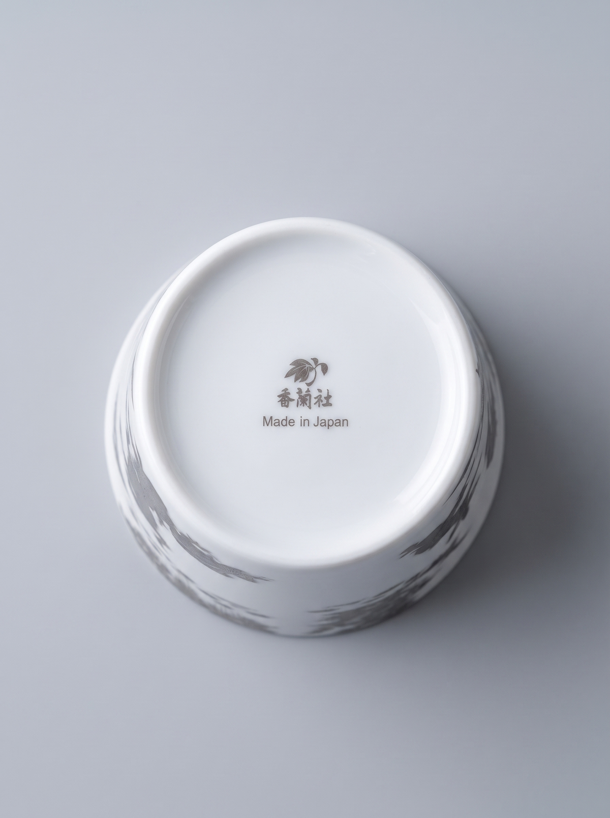 Free Cup "Choju-giga — Sumo" — Japanese Porcelain by Koransha Co. Ltd.